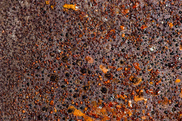 Rusty old metal macro photo background texture