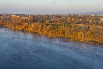 Autumn Vegetation in Shannon river