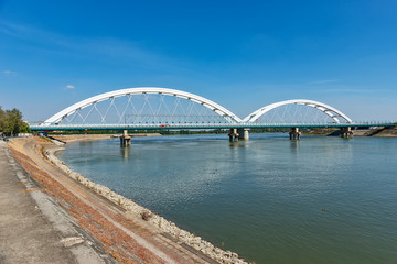 Zezelj bridge over Danube in Novi Sad