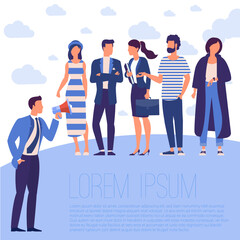 Social media promotion template.