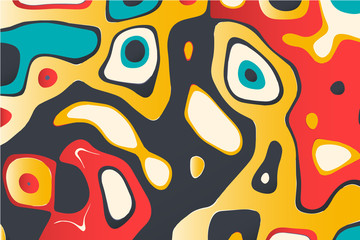 Geometric Abstract Background wallpaper or cover page and decoration eps10