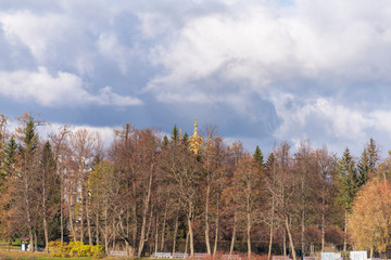 Autumn Catherine Park, Pushkin, St Petersburg, Russia