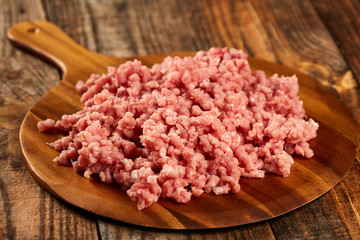 Minced pork meat