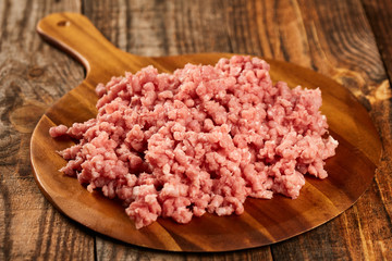 Minced pork meat