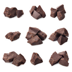 collection of chocolate pieces