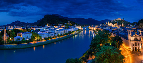 Historic town centre of Salzburg, Austria