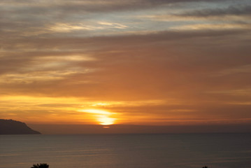 Fototapeta na wymiar beautiful sunrises over Sinai