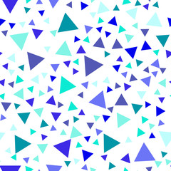 Triangle Seamless vector EPS 10 Abstract geometric pattern. Different Figures