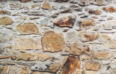 Altertümliche Steinmauer