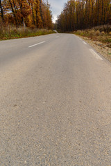 The road leading to the village of Asparuhovo.