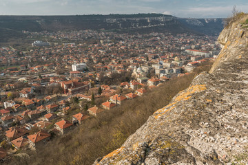 View of the town of Provadia from the Ovech fortress.