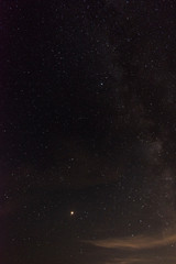 The Milky Way Galaxy one summer night.