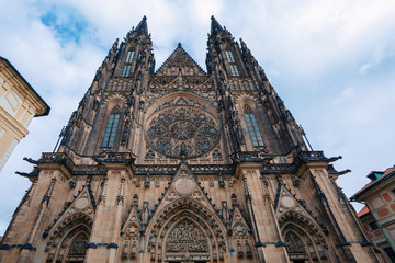 Fototapeta na wymiar St. Vitus cathedral in prague czech republic