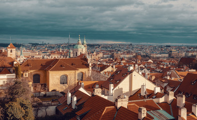 Fototapeta premium traditional Prague city photo