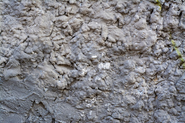 Wall with a rough stone surface