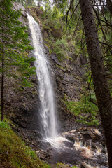 Plodda Falls - waterfall in scotland