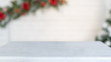 New year background with copy space, banner 16x9 format