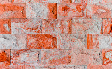 Dry old stone wall texture background close up