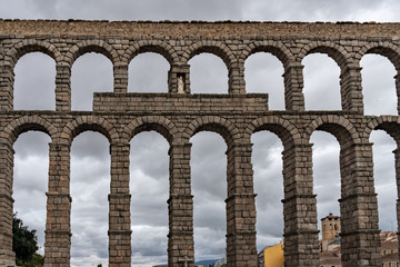 Fototapeta premium Aqueduct in Segovia Spain