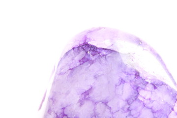 amethyst isolated on white background