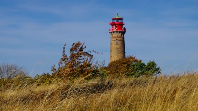 lighthouse Kap Arkona, Ruegen Island in Germany
