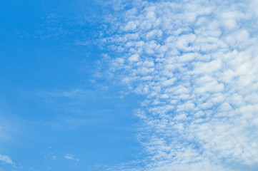sky blue cloud