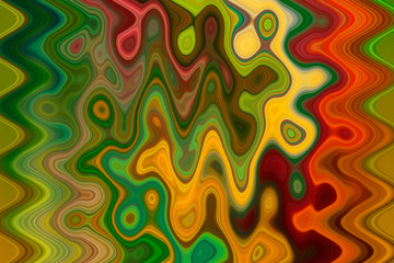 Abstract gradient background of multicolored lines