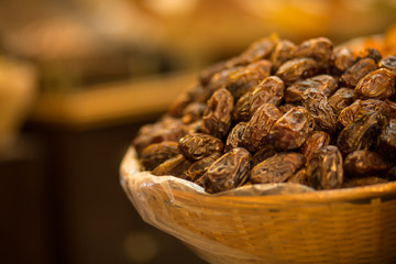 Date palm fruit background