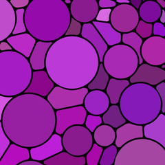 abstract vector stained-glass mosaic background