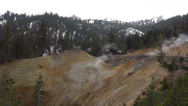 Lassen Volcanic National Park Sulphur Works Area