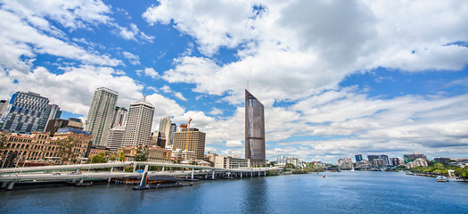 Skyline of Brisbane Queensland Australia