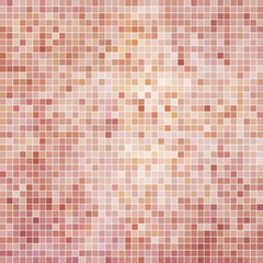 abstract vector square pixel mosaic background