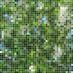 abstract vector square pixel mosaic background