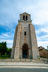 Fototapeta na wymiar Eglise de Lizines, Seine et Marne