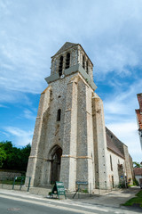 Fototapeta na wymiar Eglise de Lizines, Seine et Marne