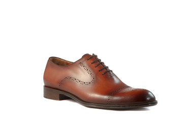 pair of handmade men's shoes