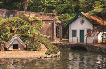 Fototapeta premium Botanischer Garten Monte Palace auf Madeira