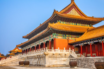 Fototapeta premium In the Forbidden City in Beijing North China