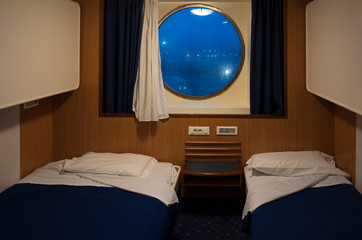 cabin in a ferry