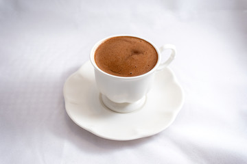 Obraz premium Turkish coffe in large cup