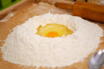 Preparation of dumplings - delicate cakes