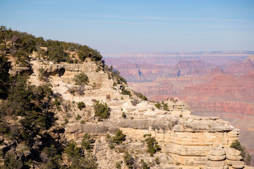 Fototapeta premium Pictures from the South Rim of the Grand Canyon, Arizona, United States