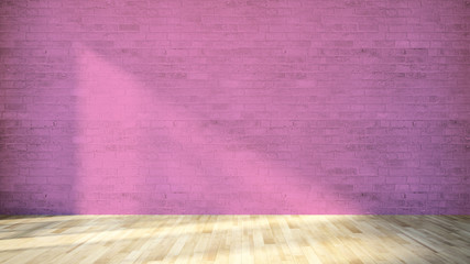 large luxury modern bright interiors Living room korall red illustration 3D rendering computer digitally generated image