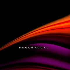 Background abstract - liquid color wave