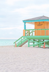 Lifeguard Tower in Miami
