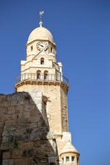 Fototapeta na wymiar Tower in Jerusalem
