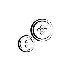 Buttons, sew icon. Element of art and craft icon. Thin line icon for website design and development, app development. Premium icon