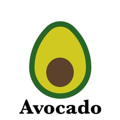 Illustrations of an Avocado 