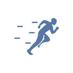 Run to Success Icon