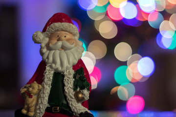 Decoración para navidad de Santa Claus